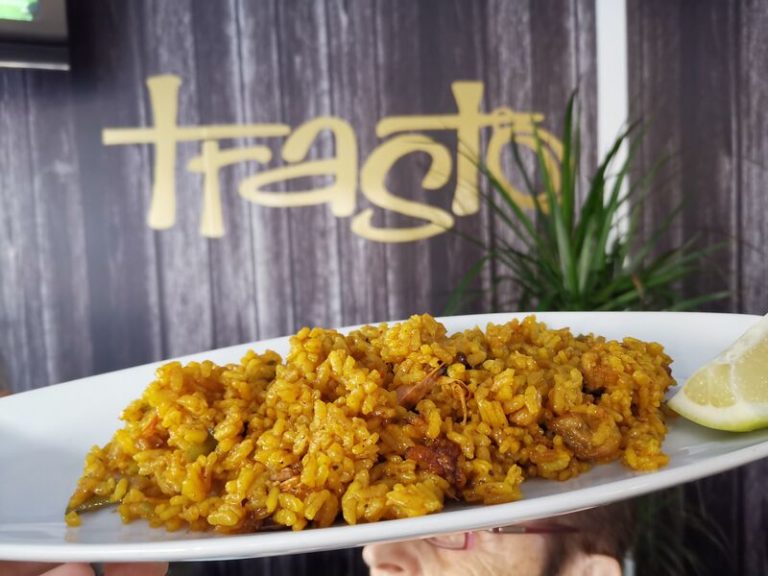 Paella menú del día